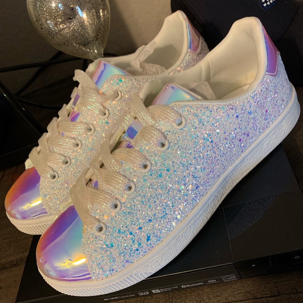 Glitter Bomb Tennis Shoes